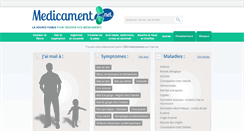 Desktop Screenshot of medicament.net